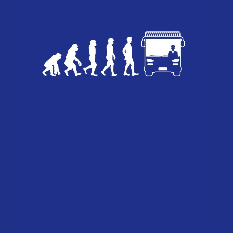 Bus driver shirt evolution bus driver