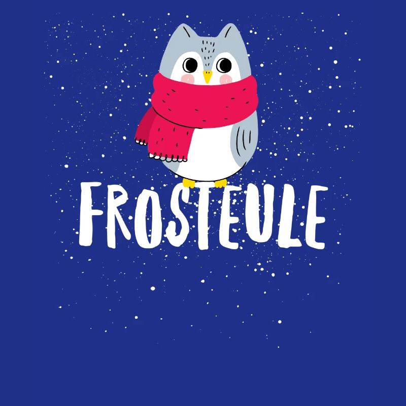 Frosteule Chouette avec écharpe