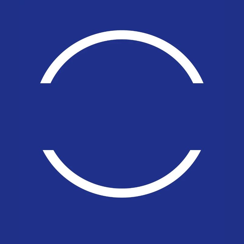 Half circle icon shared