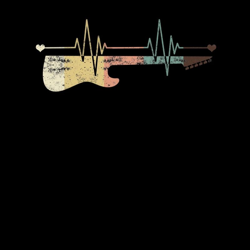 Rock Pulse Rate Rock and Roll Chitarra