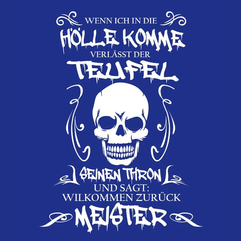 Hell and the devil leaves his throne