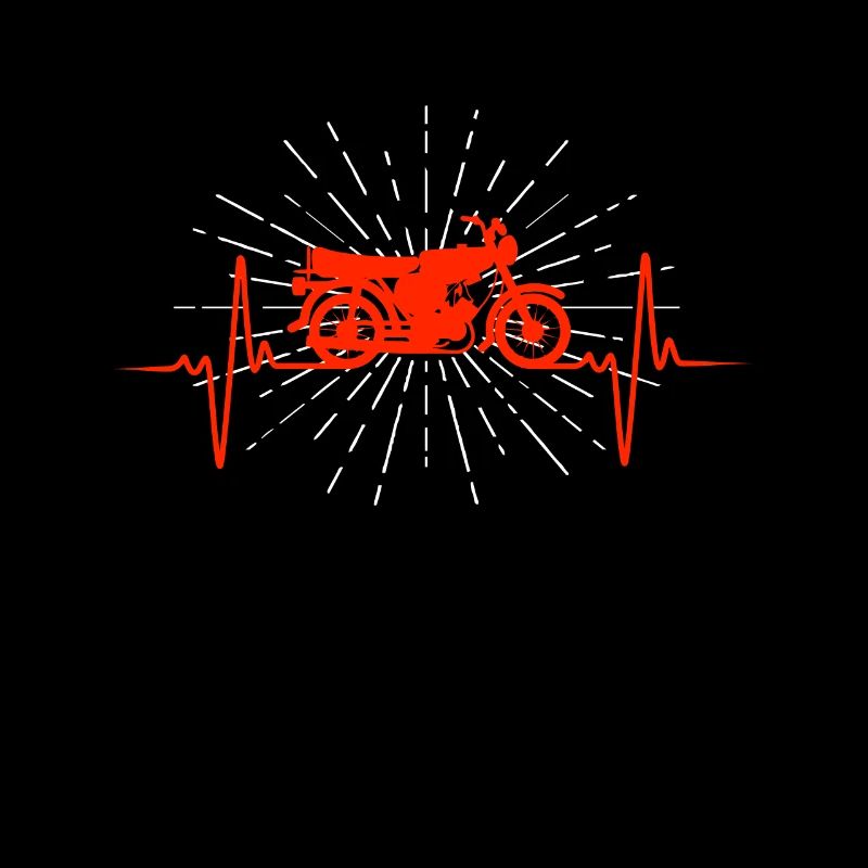 Simson Moped S51 Oldtimer Geschenk rot