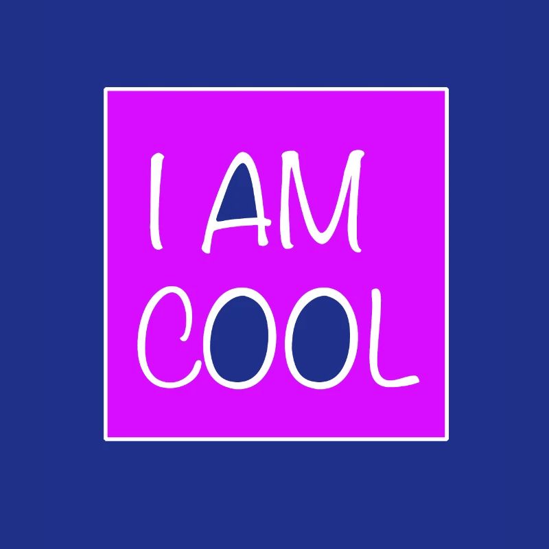 Ich bin cool Mann Männer witz