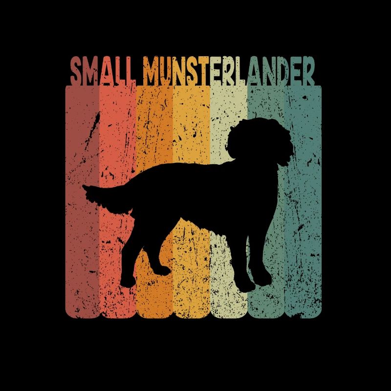 Retro Small Munsterlander Dog Lover Gift Idea
