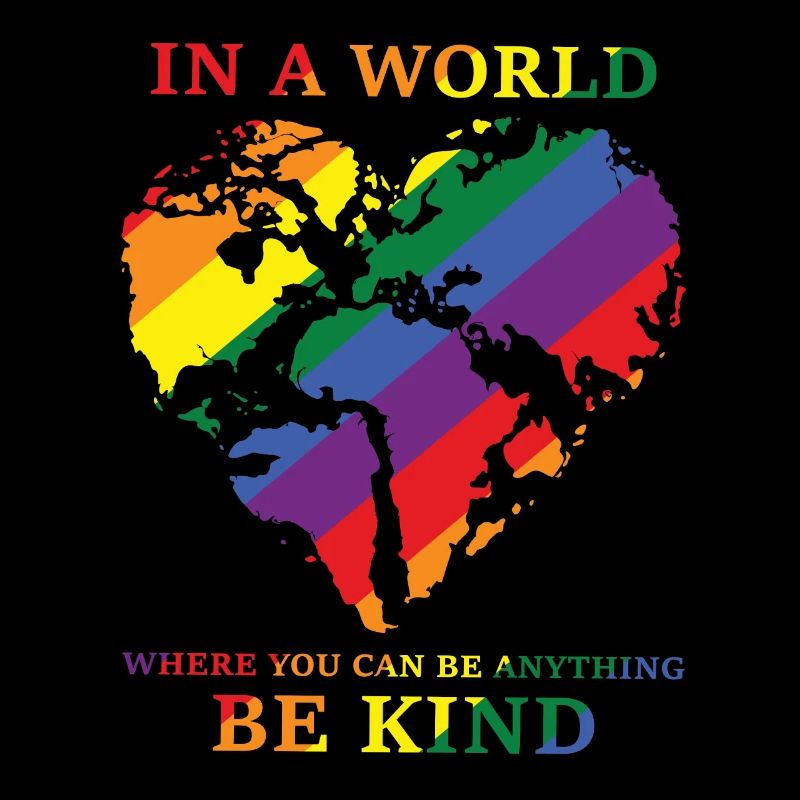 Drapeau Be Kind Gay Pride