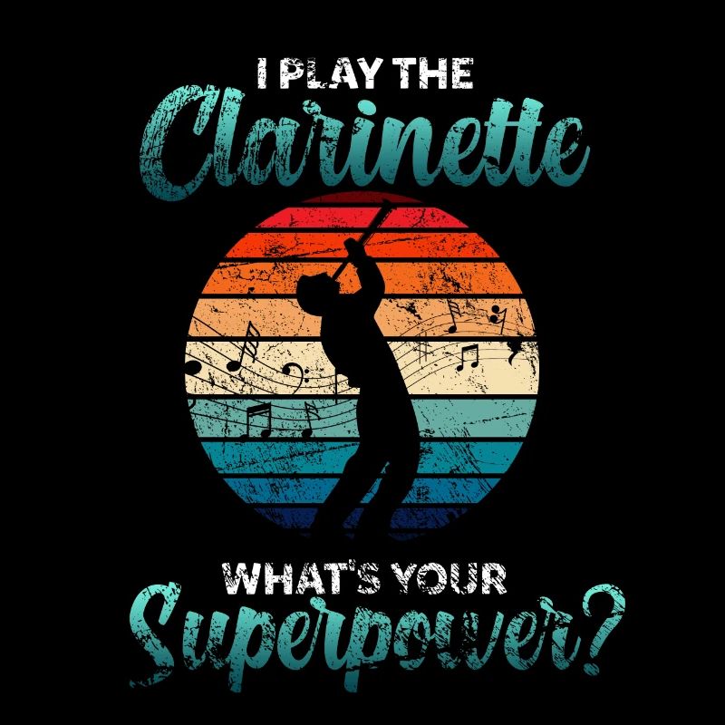 Retro Klarinette