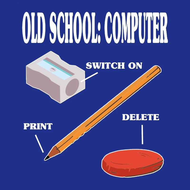 Old School Computer PC Technik