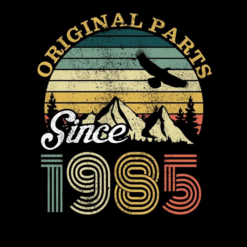 35. Geburtstag Vintage Since 1985 Retro Geschenk