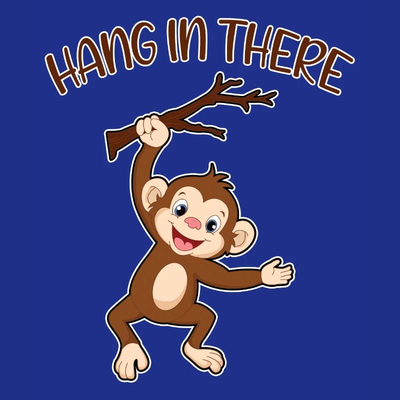 Hæng derinde Monkey Climbing Motivation Funny