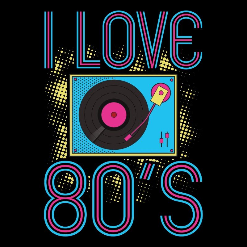 80s 80s costume I Love 80s