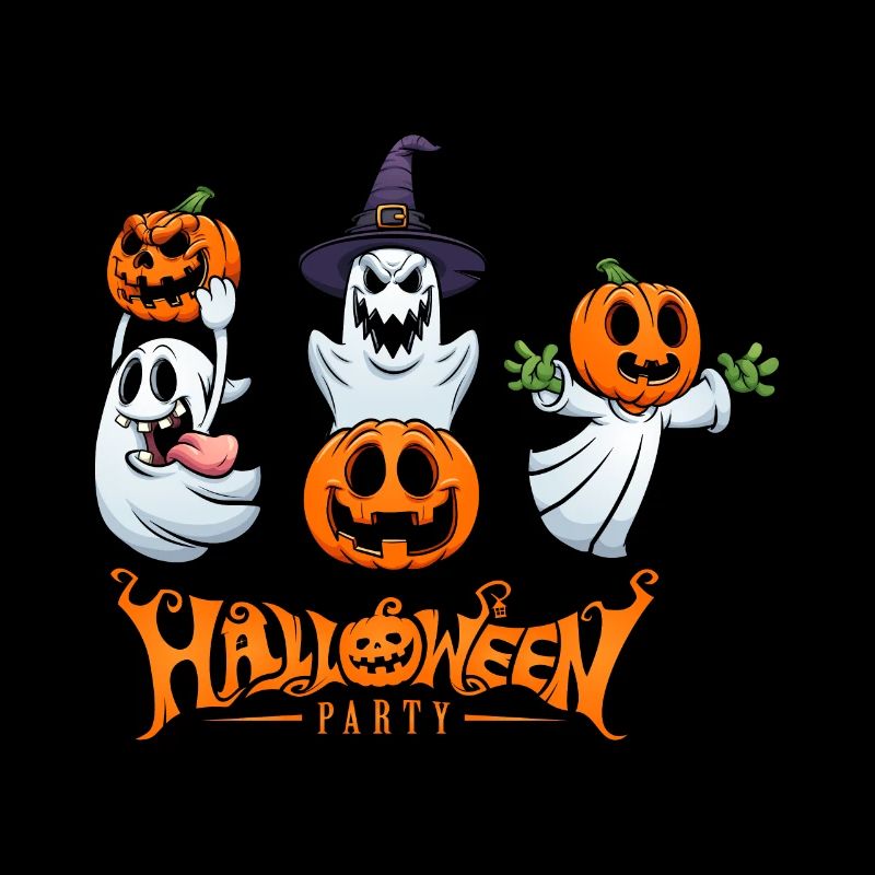 3 Ghosts Halloween Party Ghost Gift