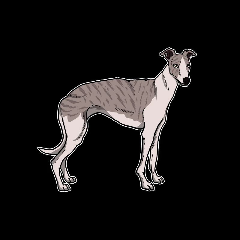 Whippet Hunde Hundehalter Geschenkidee