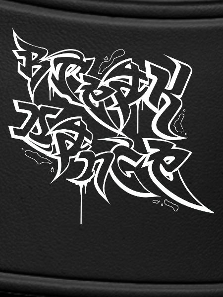 Breakdance graffiti