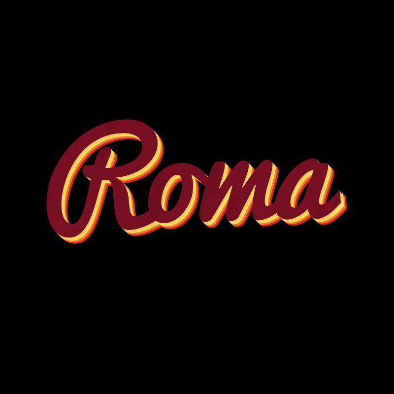 Typographie Roma Italie