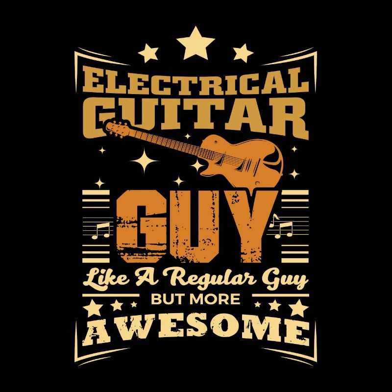 Electric guitar men