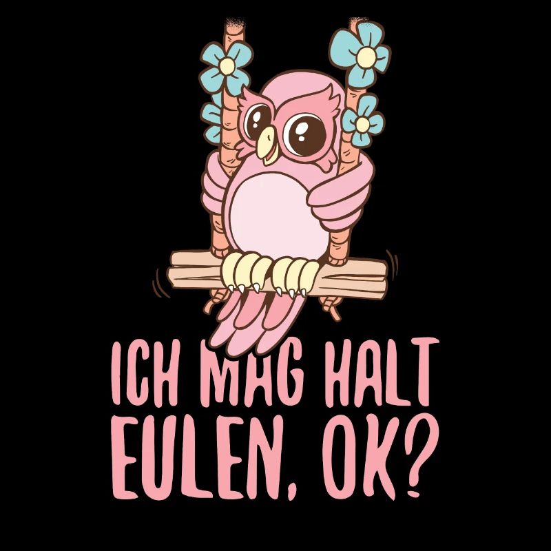 ich mag halt Eulen ok süßes Eulen Geschenk