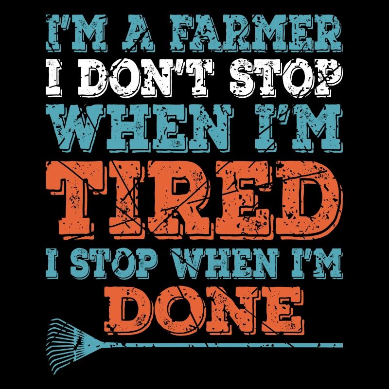 Bauer und Landwirtschaft Beruf