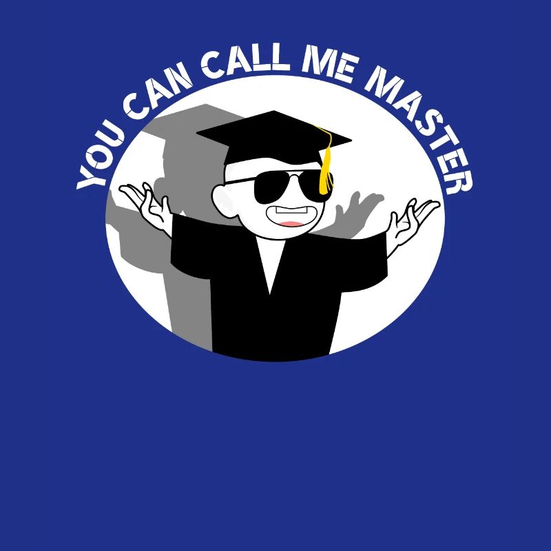 Smiling Student You Can Call Me Master Cool