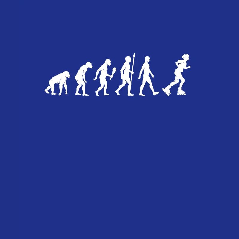 Inline Skating Evolution Skater Geschenkidee