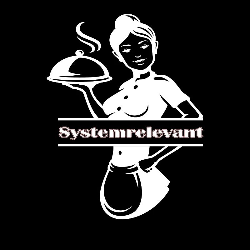 Kellnerin Restaurant Systemrelevant