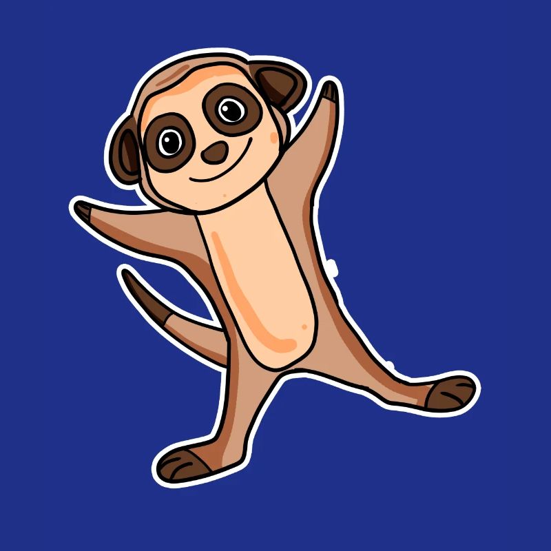 Erdmännchen Sticker