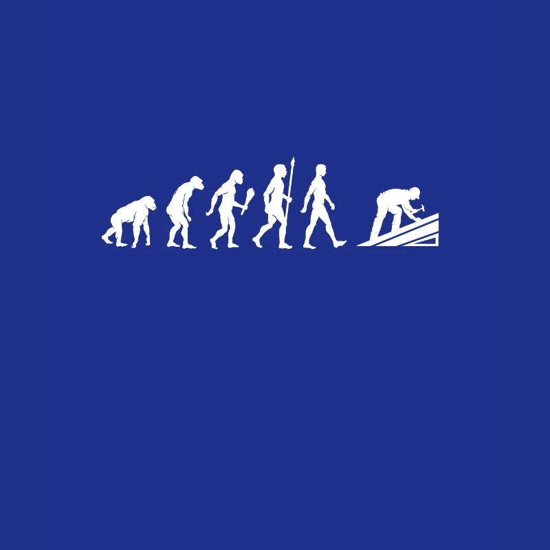 Funny Roofer Evolution Construction Gift Idea