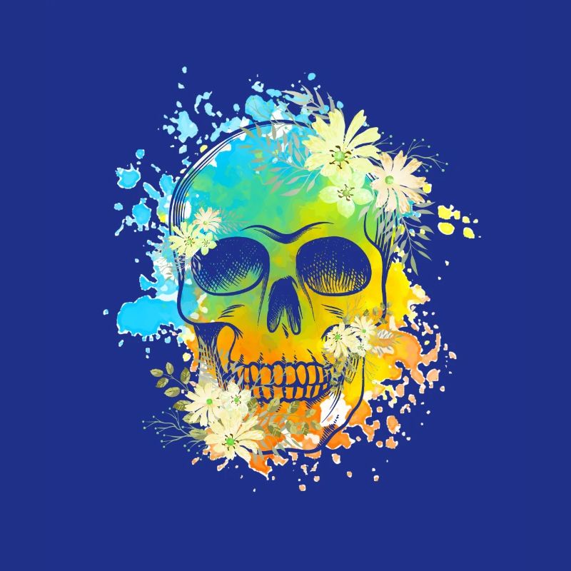 Skull Flowers