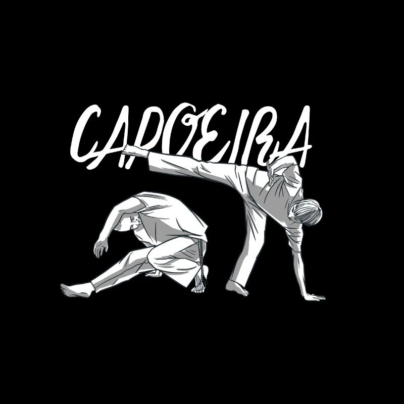Capoeira Kämpfer Geschenk.