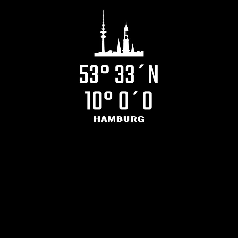Hamburg Coordinates Design