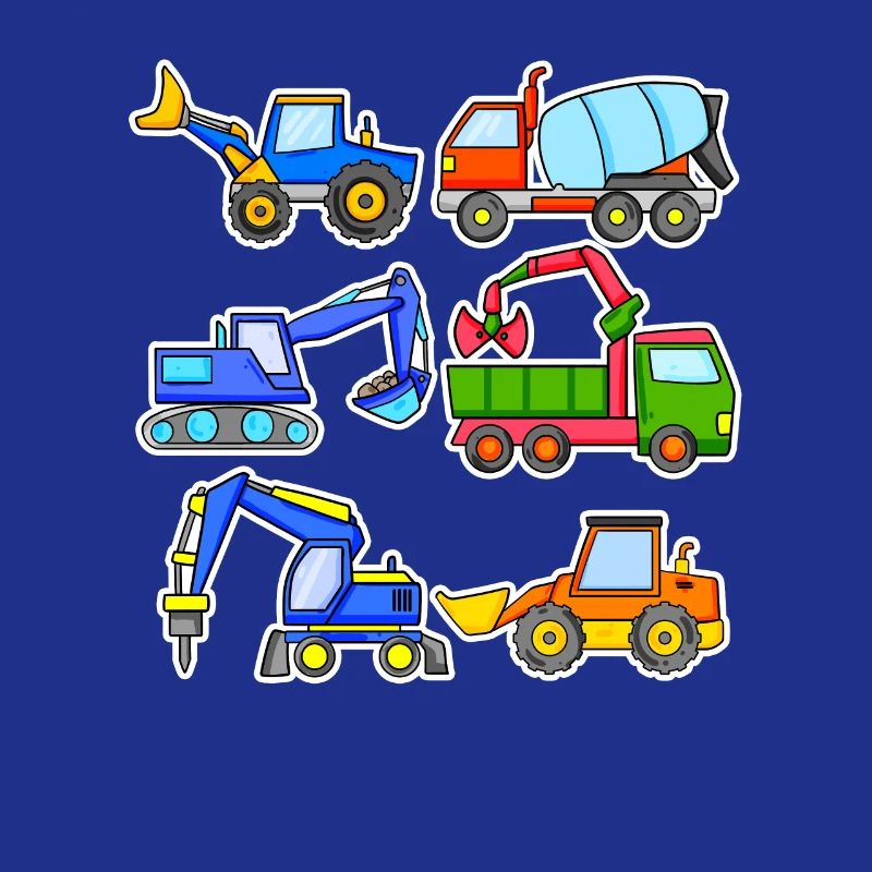 Construction site vehicles