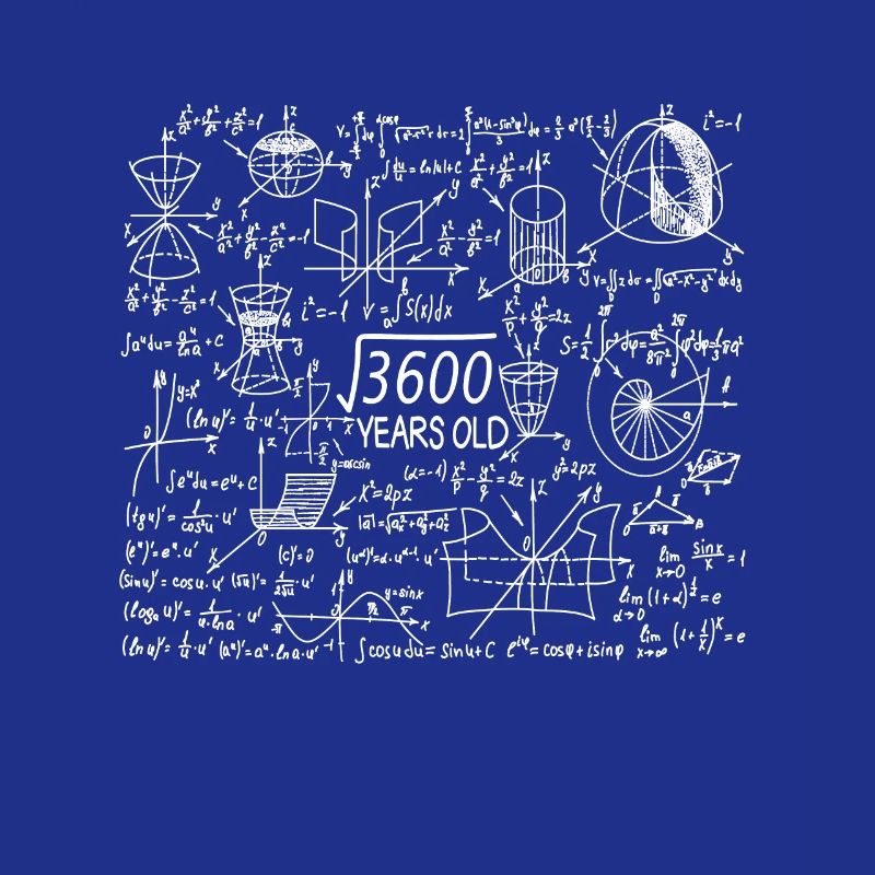 60th Birthday Math Mathematician