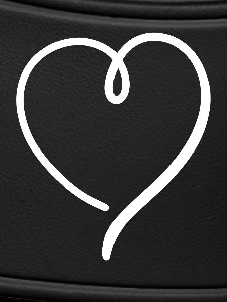 Heart white