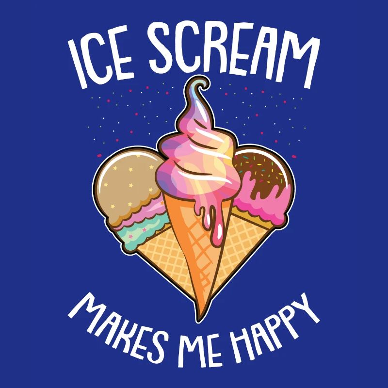 Eiskrem Eis Eiscreme Sommer Spruch Geschenk