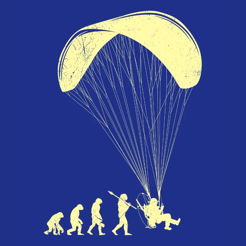 Paramotor Evolution Monkey Human Paraglider