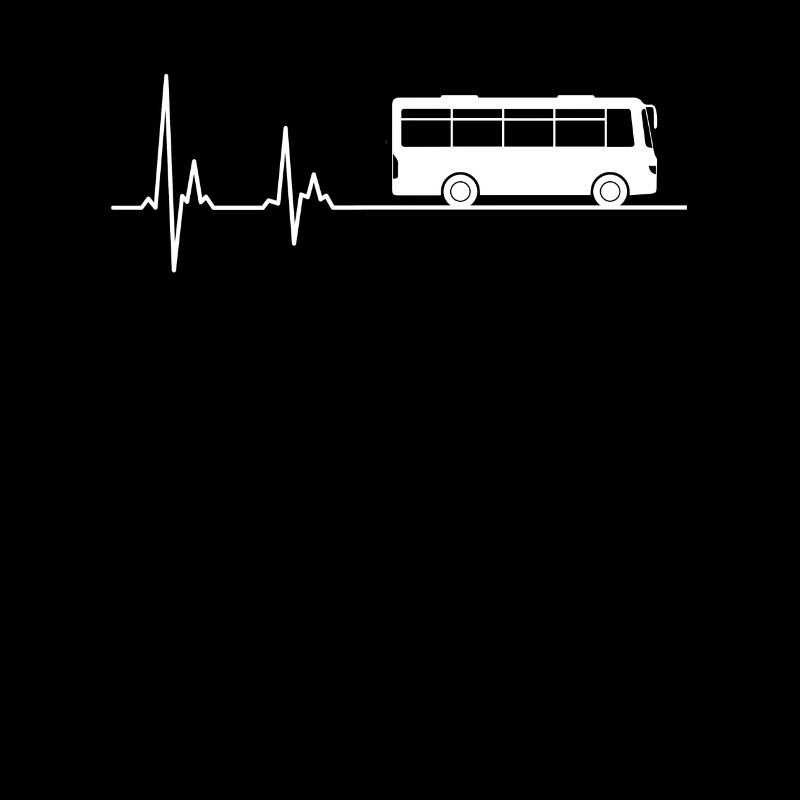 Fréquence cardiaque ECG de chauffeur de bus de chauffeur de bus