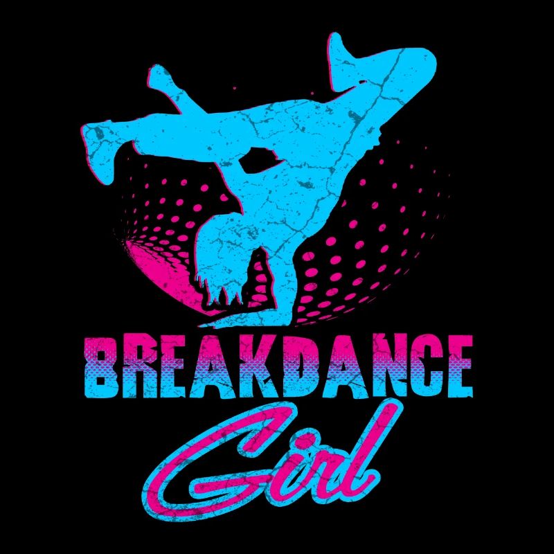 Breakdance Mädchen Tänzerin