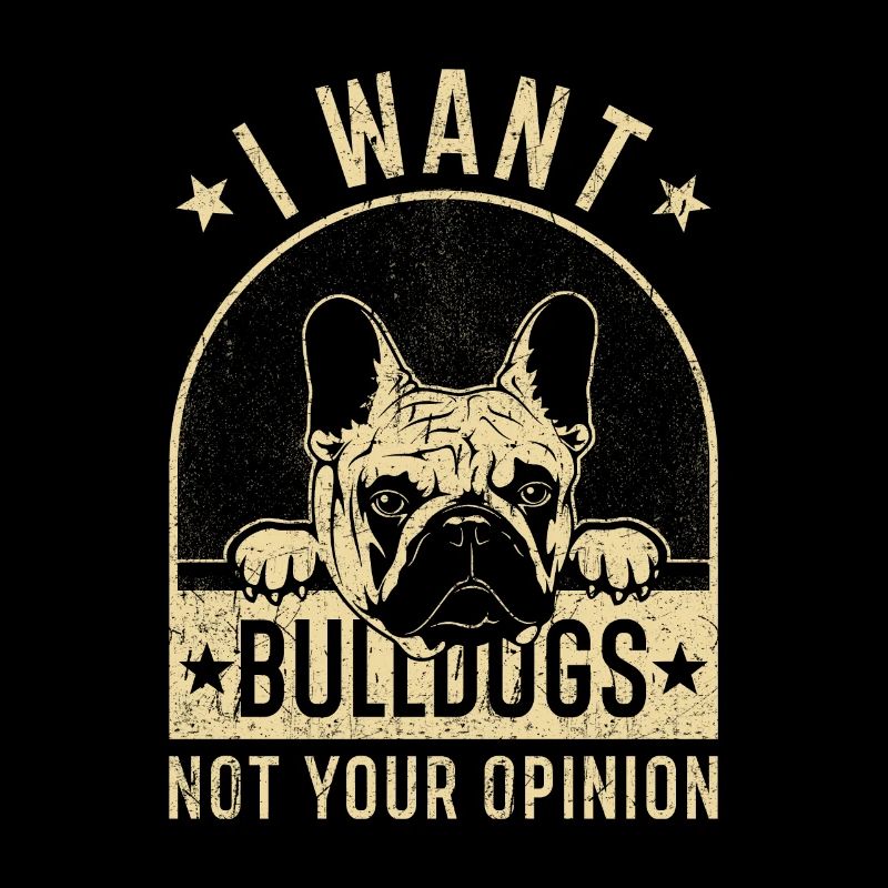 Bulldog Buldogs Bulldogs sort drôle