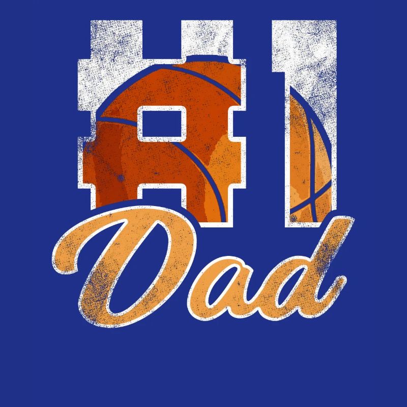 Basketteur papa rétro rétro papa