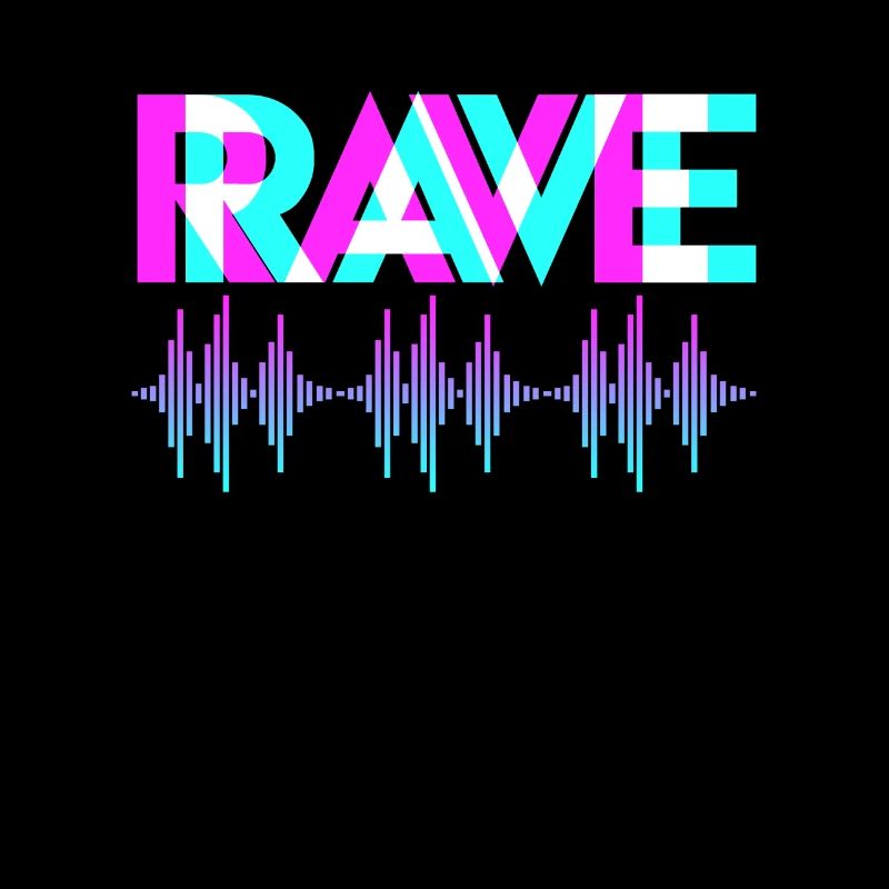 Rave Techno Music Synthesizer DJ Geschenk