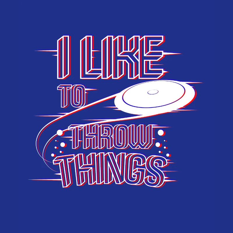 Frisbee throw things