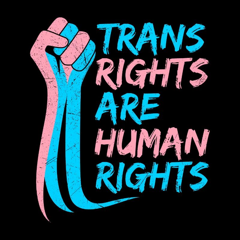 Trans Rights are Human rights Trans LGBT Pride