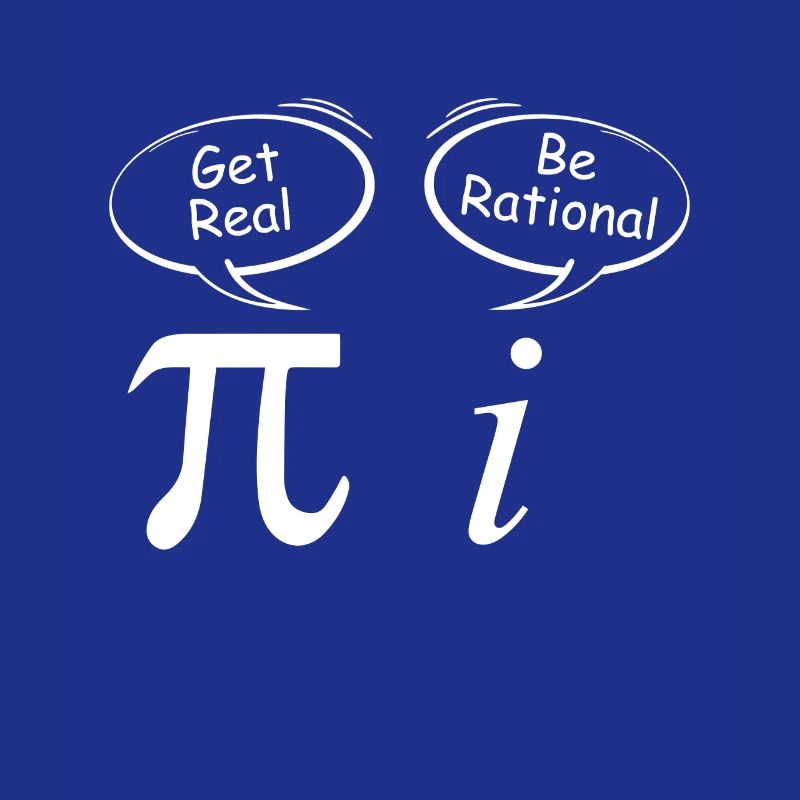 Pi Get Real je suis une blague de mathématicien rationnel