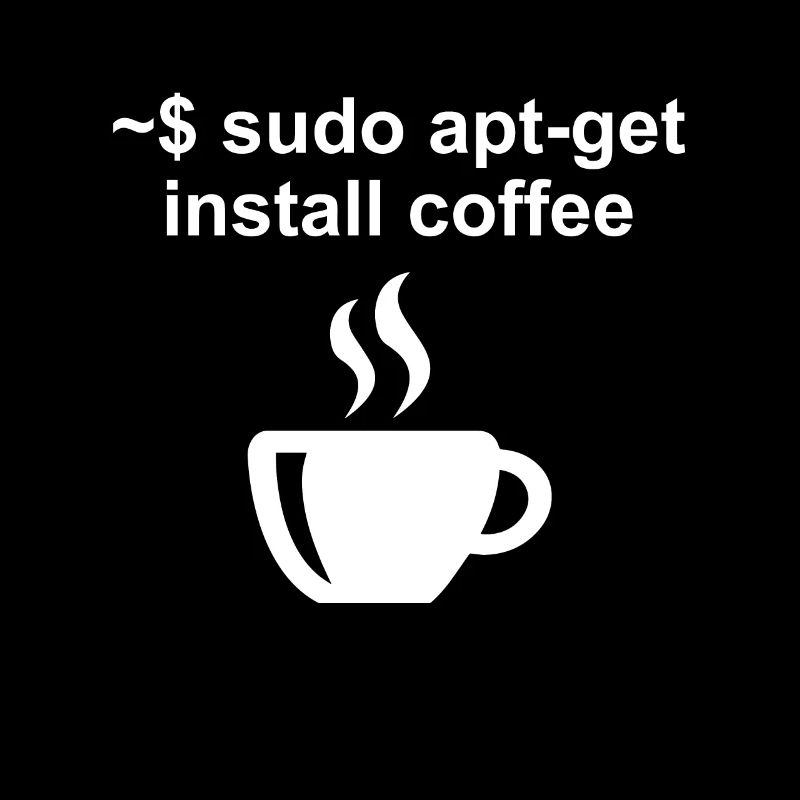 Linux Code café café bureau cadeau