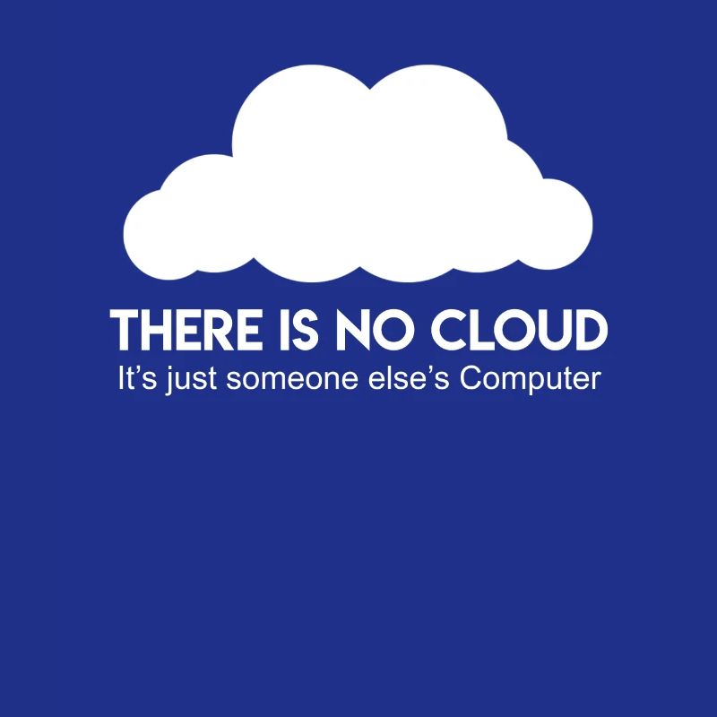 Server Cloud Saying Computer Scientist Coder