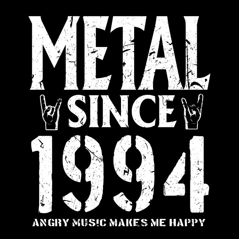 Metal Geschenk Geburstag Millésime 1994