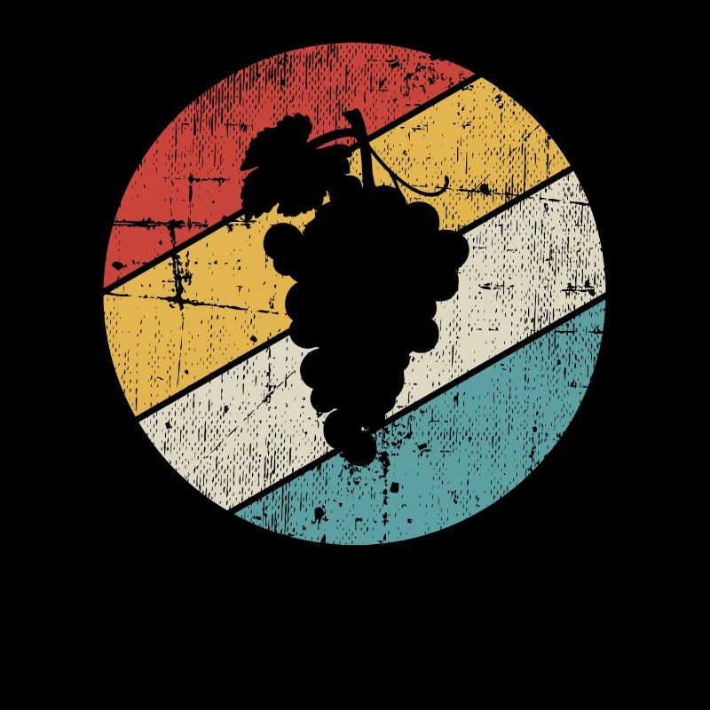 Fruit Grapes Wine GrapeRebe Retro Gift