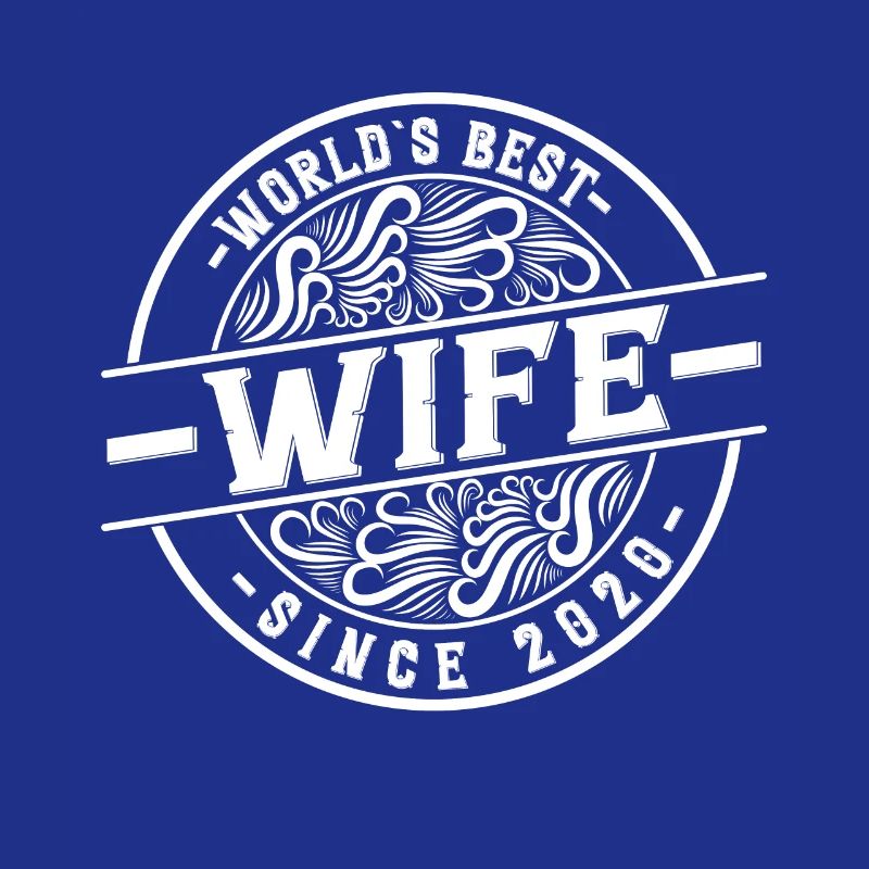 Beste Ehefrau seit 2020 1. Hochzeitstag