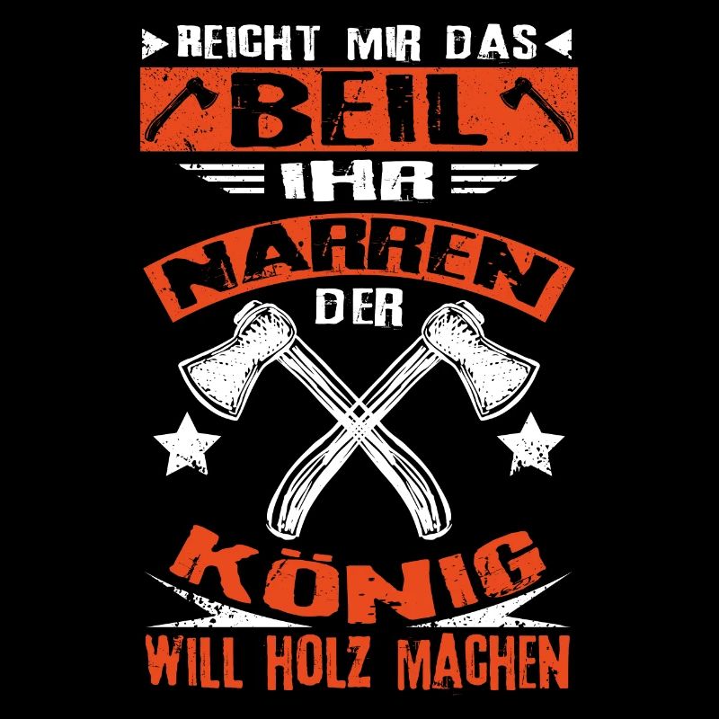 Holz Machen Axt Beil