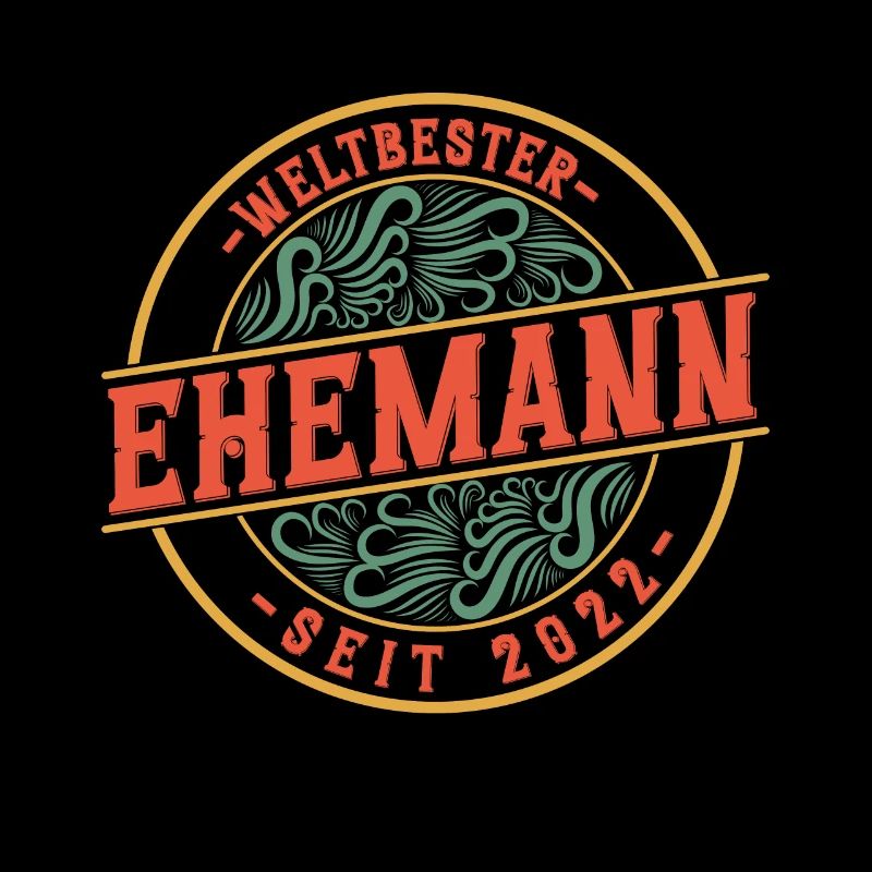 Bester Ehemann seit 2022 1. Hochzeitstag