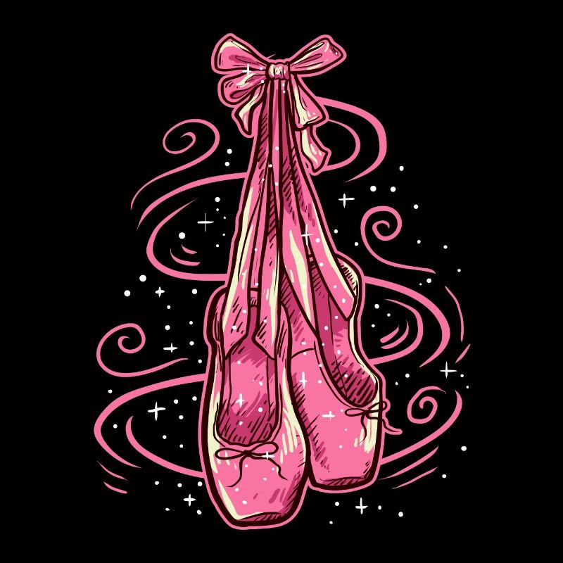 Ballet Ballarina Dancing Pointe Chaussures Danseuse